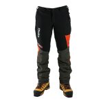Clogger Elevated Edition Zero Gen2 Light and Cool Men's Arborist Chainsaw Pants - Black/Red