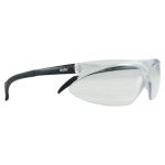 Archer Black Temple with soft touch temple tips with Clear Antifog Lens