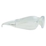 All Terrain Clear lens, soft comfort bridge and temple tips