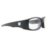 Trifecta Matt Black, Clear Antifog lens, detachable foam, clip strap & interchangeable arms/strap