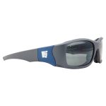Trifecta Gun Metal, Smoke Antifog lens detachable foam, clip strap & interchangeable arms/strap