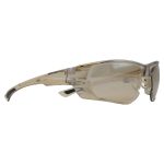 Wedgetail 50% Brown Silver Mirror lens, soft saddle bridge and temple tips