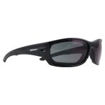 Glacier Black with Smoke Antifog lens, detachable foam