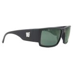 Point Break Matt Black G15 Polarized with detachable foam backing