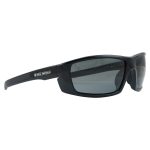 Hype Shiny Black with Smoke Polarised Lens