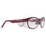 Lightning Burgundy Frame Clear Lens
