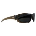 Illusion Crystal Brown Frame with Smoke Lens