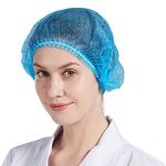 Blue Crimped 53cm Buffant Hair Net (Carton of 1000)