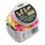 Uncorded T-Plugs - Pink/Yellow (jar 50 pairs loose) Class 5, 27dB