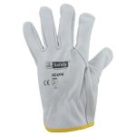 Icon Cow Riggers with wing thumb White with bulk dozen lots - 2XL
