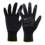 Covert Ops Gloves with Black Nitrile Palm - EN388: 4121 XL