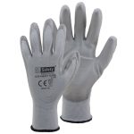 Cover Ops Lite Gloves Grey PU Palm EN388: 4131 XL