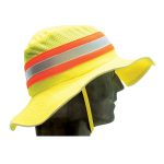 Wide Brim Hat - Neon Yellow Large/XL