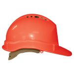 Slider Hard Hat Vented and Non Vented in one - Neon Orange