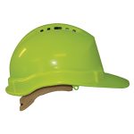 Slider Hard Hat Vented and Non Vented in one - Neon Yellow