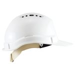 Slider Hard Hat Vented and Non Vented in one - White