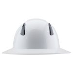 Stingray Wide Brim Vented Hard Hat - White