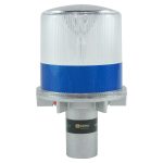 NightStar Photo Sensitive Warning Light - Solar Recharging Blue LED