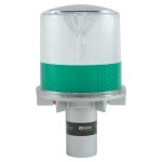 NightStar Photo Sensitive Warning Light - Solar Recharging Green LED