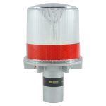 NightStar Photo Sensitive Warning Light - Solar Recharging Red LED