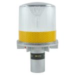 NightStar Photo Sensitive Warning Light - Solar Recharging Amber LED