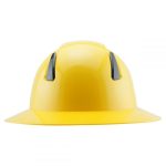 Stingray Wide Brim Vented Hard Hat - Yellow