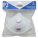 P2 Mask with Valve (3 piece pack)