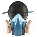 Respirator Half Mask A1 plus P2 Prefilters Kit in Tubs