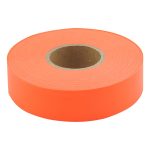 Flagging Tape Neon Orange - 25mmW x 75M