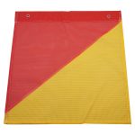 Oversize Flag - 45x45 Red/Yellow Mesh