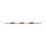 Telescopic Barrier Pole - Red/White (1.3-2.1m) - Carton of 10 poles